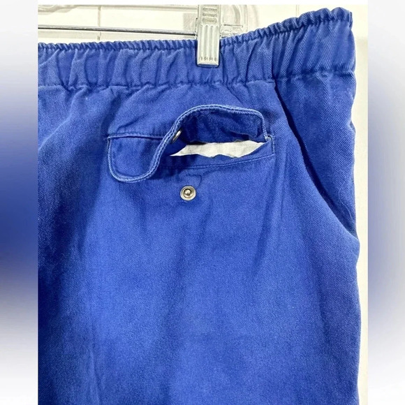 NWT VTG Polo Ralph Lauren Blue Walking Pants Fly Zip Golf Made in USA Sz L - Picture 9 of 13
